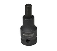 M8 x 55mm 1/2” Drive Short Impact Impacted Allen Hex Key Socket