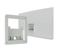 M80B Vesa Mount Adapter Compatible with Samsung M80B Series 32in 4K Monitor for 2022 M8, M80B, 32M80B, 32BM80, LS32BM801，LS32BM80B，LS32BM80G，LS32BM80P（Not Compatible with 2023 M80C and M80D） (White)