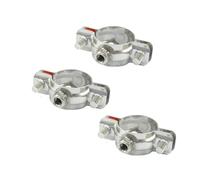 M8x1.25mm Female Fit 19-108mm OD Tube 304 Stainless Steel Pipe Hanger Bracket Clamp Suppoert Clip(FIT 38-40MM OD Tube_NO Base Plate)