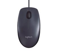 (M90) Logitech M90 Wired Optical Mouse - Black