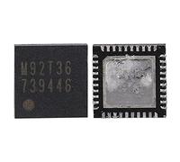 M92T36 Power Charging IC Chip Transmission Replacement for Game Console Motherboard, Solve Damage Problems, ABS Material, Stable Performance, Easy, Suitable for