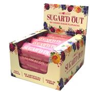 Ma Baker Sugar'd Out Raspberry Flapjack 50g (16 Pack) - Vegan, Handmade in the UK