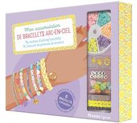Ma boîte à bijou - Mon accumulation de bracelets arc-en-ciel