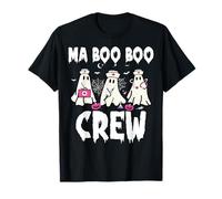 MA Boo Crew Healthcare Nursing Spooky Halloween Nurse T-Shirt
