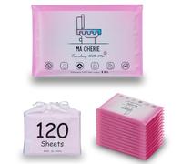MA CHÉRIE Disposable Toilet Seat Cover 120 Pcs,Extra Large,Flushable,Travel and Pocket Size