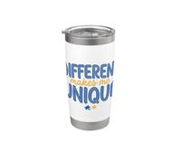 Ma différence me rend Unique. Stainless Steel Insulated Tumbler