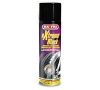 Ma-Fra, Extreme Black, Ultra-Shine Tyre Black Spray, with Wet Effect, Prevents Cracking, Resistant to Rain and Frequent Washing, Gives a Supersport Effect, Size 500ml