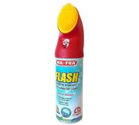 Ma-Fra, Interior Flash Cleaner, Interior Dry Cleaner, Ideal for Cleaning Fabric Seats and Removing Odours, With Integrated Brush, 400ml Pack