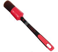 Ma-fra, Red Car Detailing Brush Size 24 mm, Brush for Cleaning All Car Interior and Exterior Surfaces such as Alloy, Plastic, Engine Compartment, Steering Wheel and Seat Seams