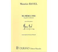 MA MERE L'OYE 2 PIANOS TRANSCRIT PAR G.CHOISNEL PIANO