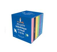 Ma petite bibliothèque de l'éveil à la foi: Coffret avec 6 livres : Enfant de la création ; Noël, Noël ! ; Le royaume de Dieu ; Le bon berger ; Notre Père ; Je vous salue Marie