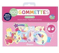 Ma pochette de 100 gommettes Licornes - qui brillent dans le noir