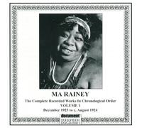 Ma Rainey - Complete Recorded Works, Vol. 1