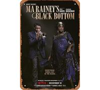 Ma Rainey's Black Bottom (2020) Movie Plaque Poster Metal Tin Sign 8" x 12" Vintage Retro Wall Decor