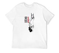 MA.SCARA Hentai Hanging T-Shirt Bondage White L