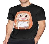 MA.SCARA Himouto Umaru chan Men's Short Sleeve T-Shirt Black S