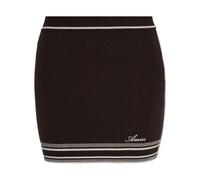 MA Stripe Mini Skirt - female - Amiri - Short Skirts - Brown - XS - Skirts XS