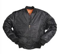 MFH MA-1 US Flight Jacket - Black
