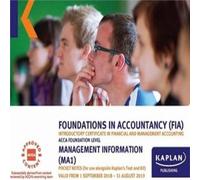 MA1 - MANAGEMENT INFORMATION - POCKET NOTES