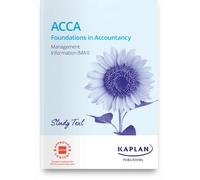 MA1 - MANAGEMENT INFORMATION - STUDY TEXT