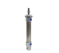 MA16X25S Built-in Magnet Pneumatic Stainless Air Cylinder Double Action Small Round Cylinders(MA16X175S,-CA Pivot Type)