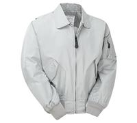 MA2 CWU Flight Unpadded Light Bomber Jacket - Silver (M)