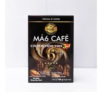 MÁ6 Vietnamese Coffee 3-in-1 Instant Coffee Mix, Weasel Coffee Blend, 220g, 10 Sachets x 22g (One Size, Pack 1)