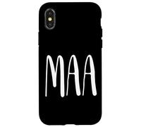Maa Goat Costume - Funny Goat Goes Maa Case for iPhone X/XS