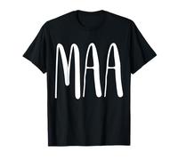 Maa Goat Costume - Funny Goat Goes Maa T-Shirt