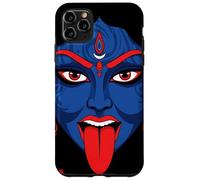 Maa Kali Glitch Art Cyberpunk Vaporwave Devanagari Dharma Case for iPhone 11 Pro Max