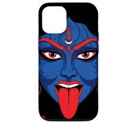 Maa Kali Glitch Art Cyberpunk Vaporwave Devanagari Dharma Case for iPhone 12/12 Pro