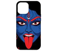 Maa Kali Glitch Art Cyberpunk Vaporwave Devanagari Dharma Case for iPhone 12 Pro Max