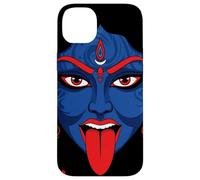 Maa Kali Glitch Art Cyberpunk Vaporwave Devanagari Dharma Case for iPhone 14 Plus