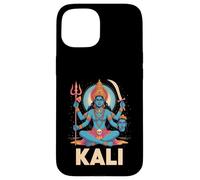 Maa Kali Hindu Goddess Trishula & Sword Feminine Devotional Case for iPhone 15