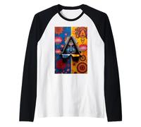 Maa Kali Surreal Hindu Goddess Feminine Shakti Spiritual Art Raglan Baseball Tee