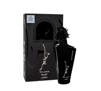 Maahir Black by Lattafa Oud Jasmine Scented Arabian Eau de Parfum Spray 100ml