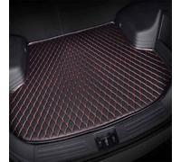 MAAIQTIND Car Boot Liner, for Toyota C-HR Hybrid 2024 2025 Car Boot Mat Leather Waterproof Anti-Slip Trunk Pad Car Accessories,Black-red