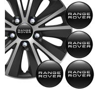 MAALLOP Wheel Emblem Badge Logo Stickers Waterproof, Dustproof, Anti-Rust, Car Hub Centre Caps, Compatible For R.ange R.over 56mm, Set of 4