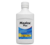 Maalox Plus Suspension Bottle | Provides soothing effect for the stomach, Fast-acting antacid suspension - 355ml