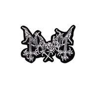 Maam Mayhem Death Metal Band Patch Badge Embroidered Iron on Applique Souvenir Accessory