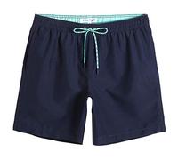 MaaMgic Mens Quick Dry Swim Trunks with Mesh Lining Flamingo Boardshorts