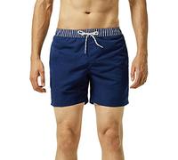 MaaMgic Men's Swim Trunks Quick Dry Fit Performance Surfing Short with Pockets, Glm-3, Small ( Waist:30-32 )