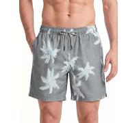 maamgic Mens Swimming Trunks Quick Dry Swim Shorts with Mesh Lining Funny Swimwear 7inch