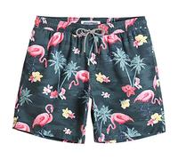 maamgic Mens Swimming Trunks Quick Dry Swim Shorts with Mesh Lining Funny Swimwear 7inch