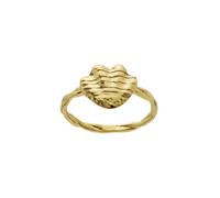Maanesten Dwyn Ring 18 ct. Goldplated Silver 4819a-49 - Woman - 925 Sterling Silver Gold 49