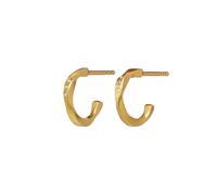 Maanesten Echo Earrings 18 ct. Goldplated Silver 9861a - Woman Gold