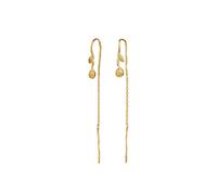 Maanesten Junia Earrings Goldplated Silver 9990a - Woman - 925 Sterling Silver Gold