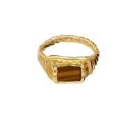 Maanesten Kim Ring 18 ct. Goldplated Silver 4788a-47 - Woman - 925 Sterling Silver Gold 47