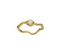 Maanesten Lisa Ring 18 ct. Goldplated Silver 4745a-49 - Woman - 925 Sterling Silver Gold 49