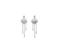 Maanesten Meena Earrings Silver 9986C - Woman - 925 Sterling Silver Silver 50 mm